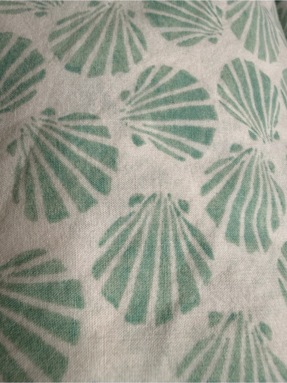Laura Ashley Soft Mint Margate Shell-Print Full Bedding Set - Picture 5 of 10